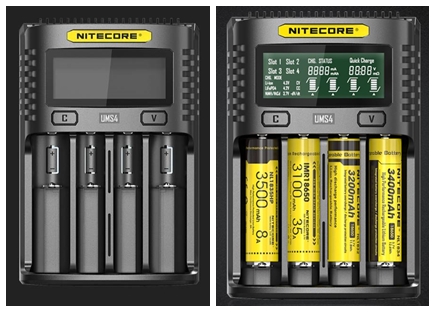 Nitecore 充電器 SC4 / UM4  / UMS4  主要差異 ? 其他型號  規格  比較表 New i4 / D4 / New i2 / UI2 / UMS2