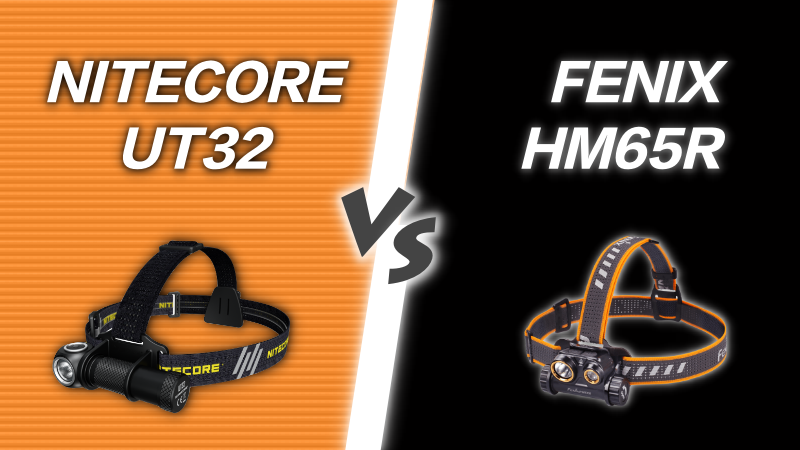 【跑友使用心得】越野跑頭燈：FENIX HM65R vs. NITECORE UT32